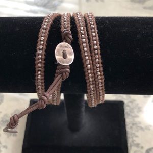 Chan Luu Silverstream Wrap Bracelet